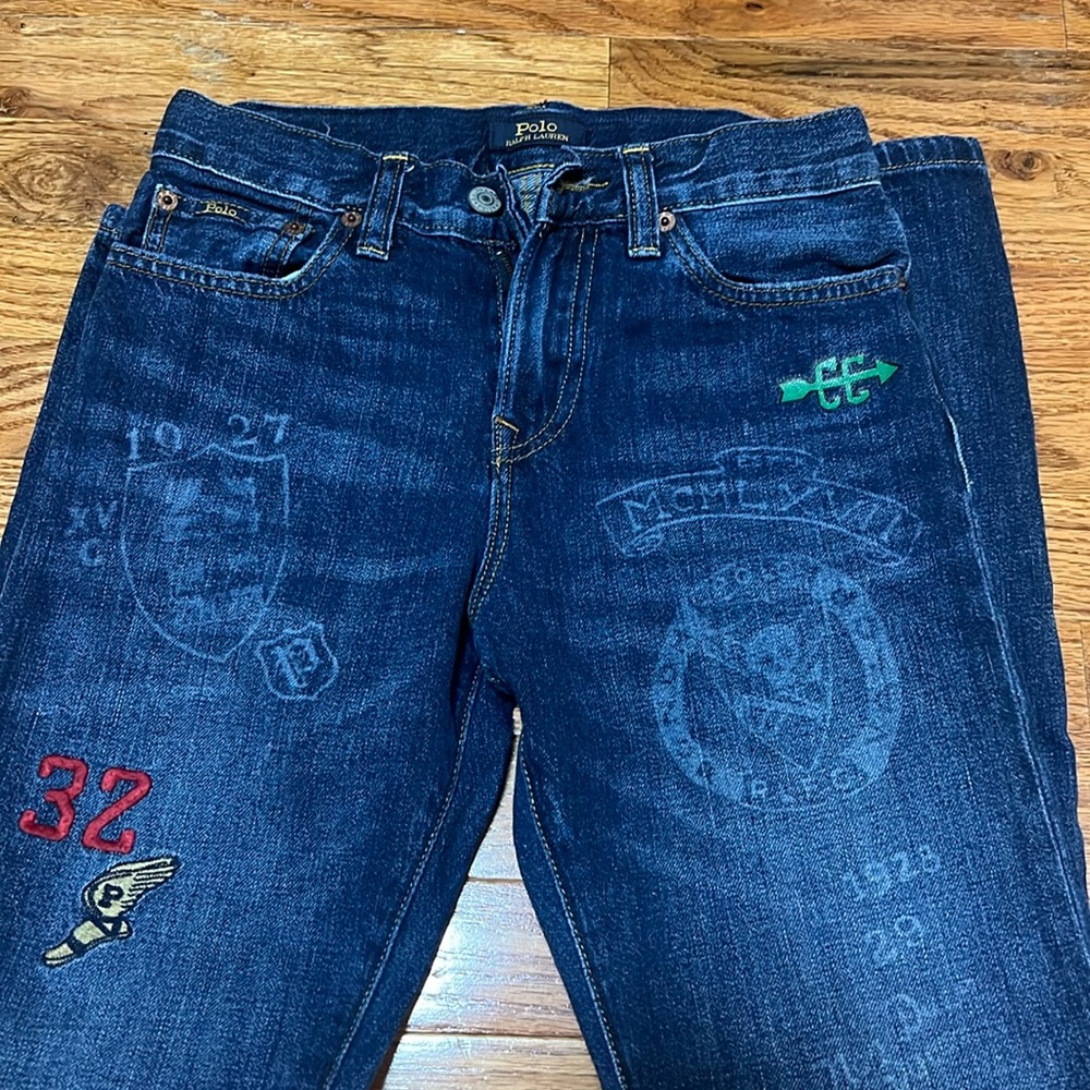 Boys, Ralph Lauren, vintage blue jeans size 12
